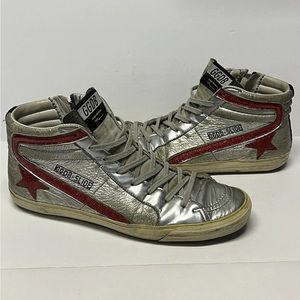 Golden Goose Archive Collection 43 Silver Red